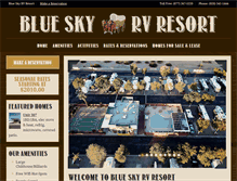Tablet Screenshot of blueskyyuma.com